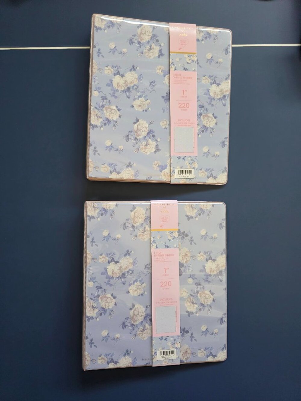 LoveShackFancy Target 1in Binder 5 Tab Dividers Everblooming Rosettes Set of Two